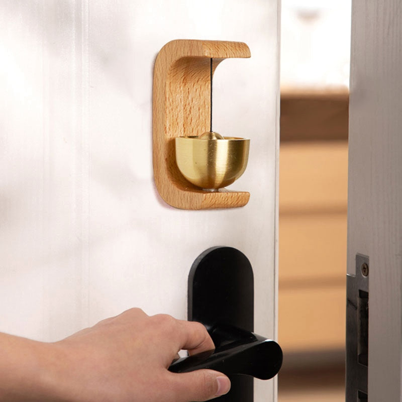 Forest Song Creative Wooden Door Bell - Image 6