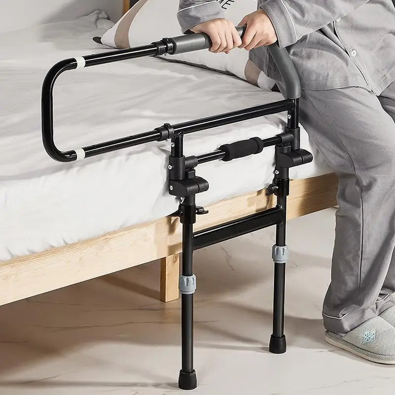 Elderly Stand-Up Adjustable Folding Bedside Support Rail - Image 4