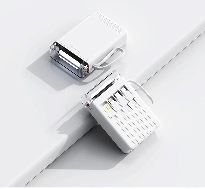 Mini Cute Built-in Cable LED Powerbank - Image 12