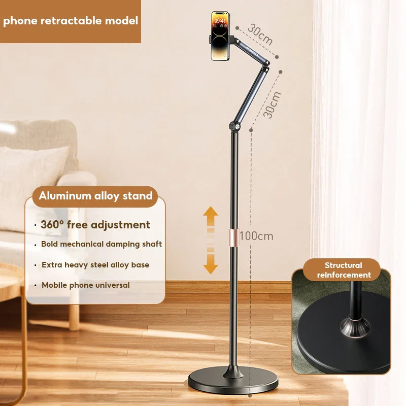 Multi-Angle Floor Flexible Stable Telescopic Stand · Mavigadget