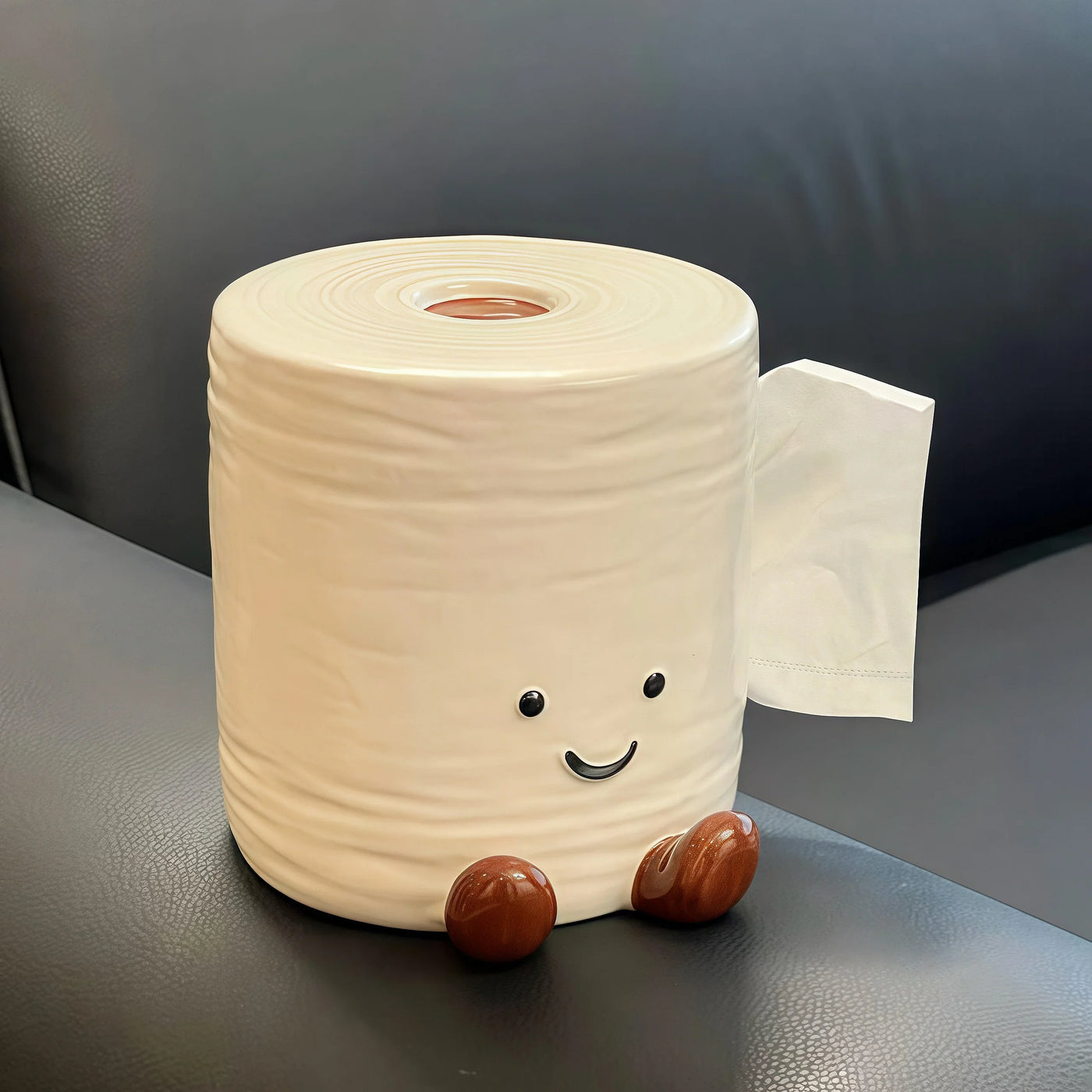 Smiley Toilet Paper Tissue Box - Image 6