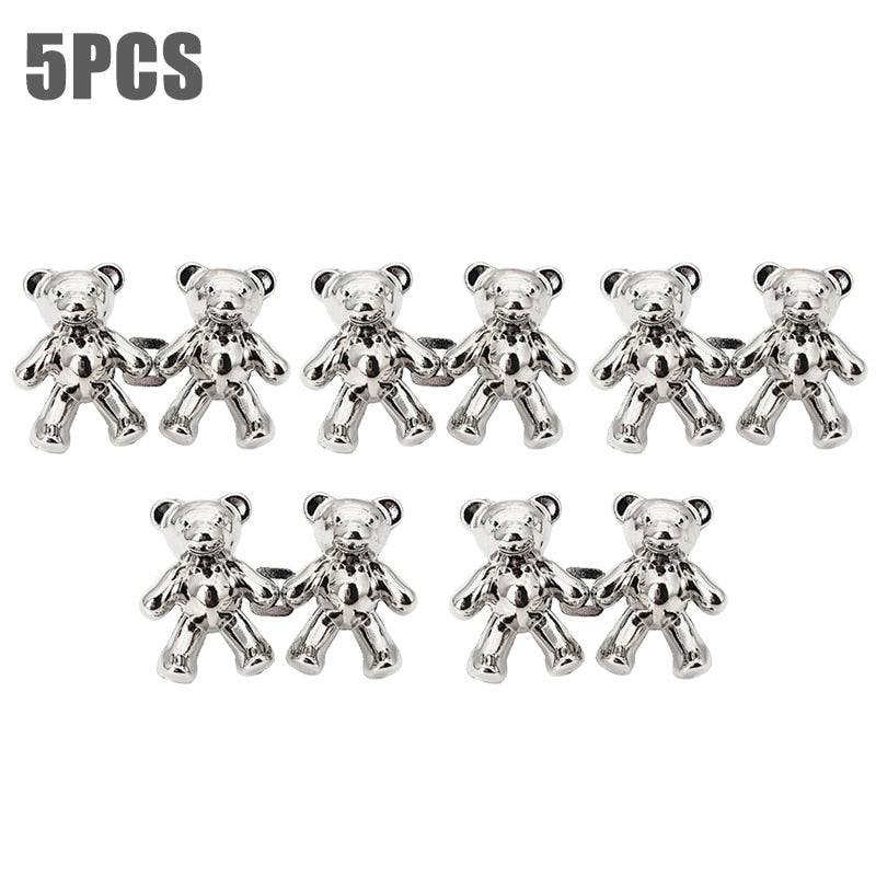 Adjustable Invisible Waist Bear Buckle Clippers - Image 13