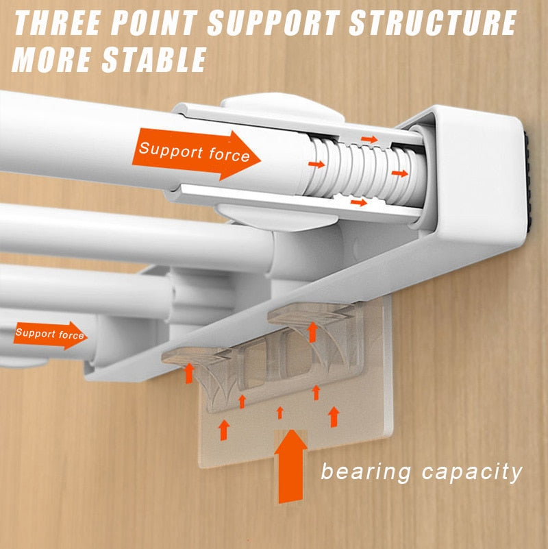 Self-Adhesive Closet Wizard Shelf Support Bracket - Image 2