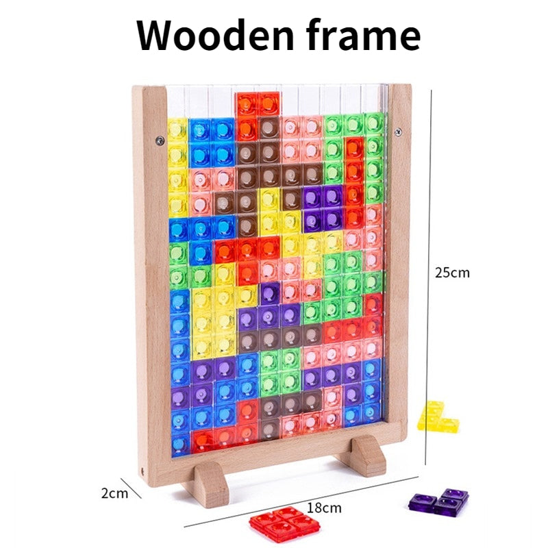Colorful 3D Educational Puzzle Math Toy - Image 6