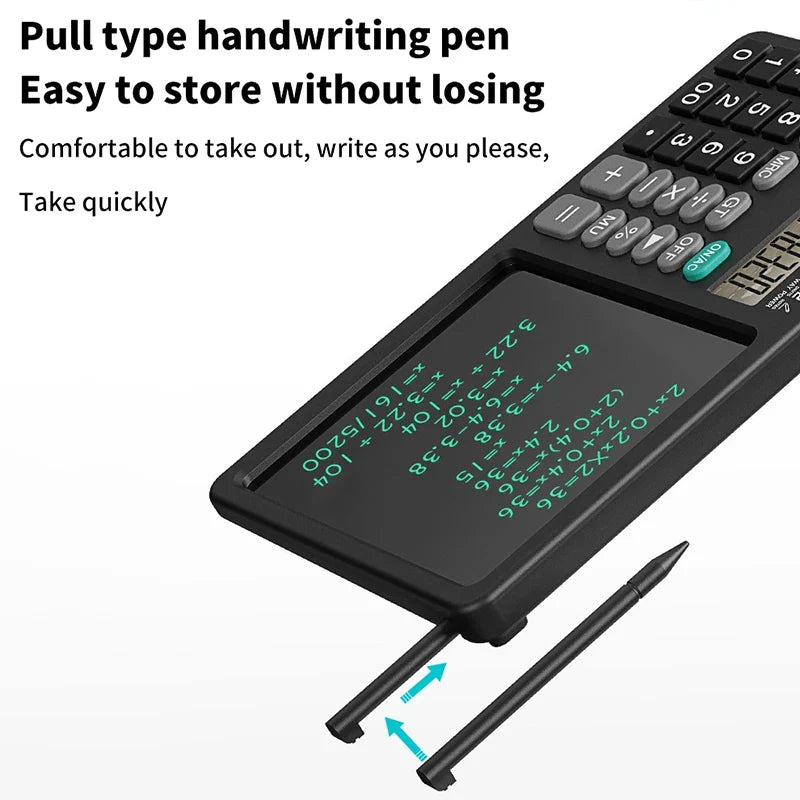 Portable Scientific LCD Notepad Calculator - Image 4