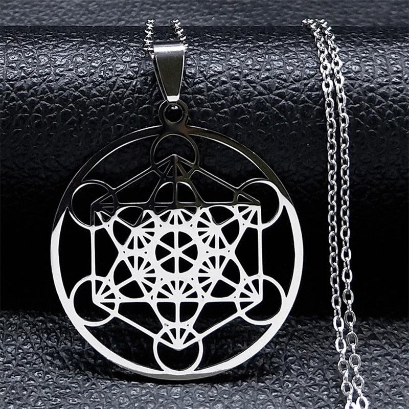Divine Guardian Seven Archangels Stainless Steel Pendant Necklace - Image 3