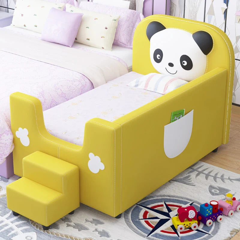 Cute Panda Easy Access Bedside Toddler Bed - Image 3