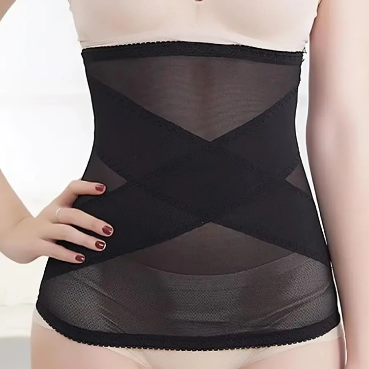 Elastic Waist Slimming Breathable Mesh Belt - Image 6