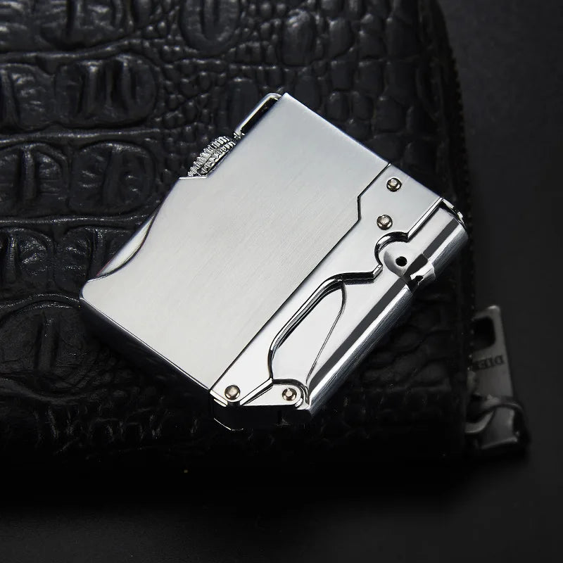 Sleek Torch Style Windproof Butane Lighter - Image 4