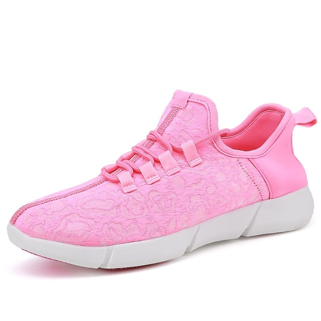 Glowing USB Rechargeable Luminous LED Shoe - Image 7