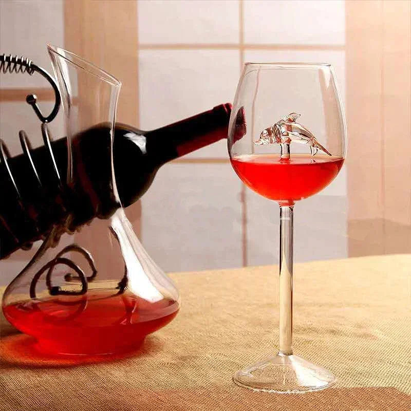 Sea Animals Dolphin Seahorse Starfish Glasses - Image 5