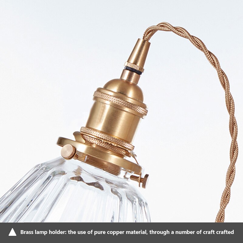 Nordic Brilliance Transparent Glass Pendant Lamp - Image 6