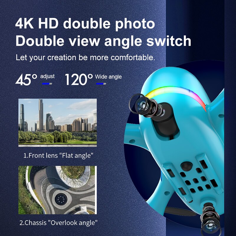 Easy Fly Dual Camera Mini Pocket Drone - Image 4