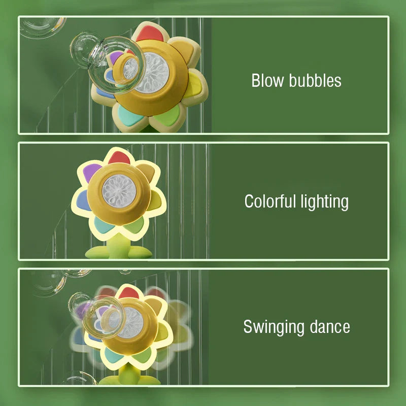 Electric Sunflower Bubble Blower - Image 3