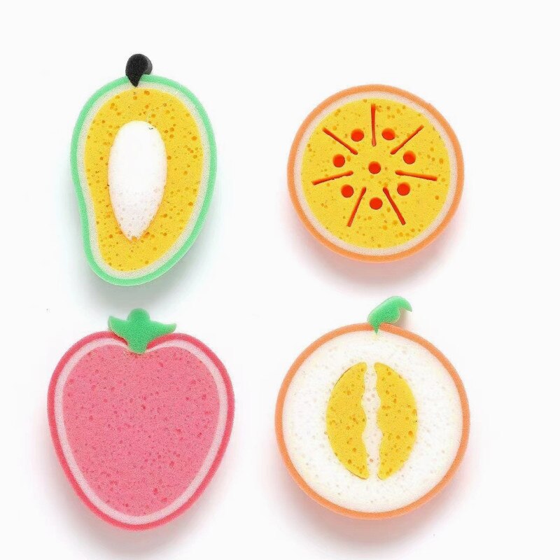 Fruit Shaped Kitchen Dish Cleaning Sponge