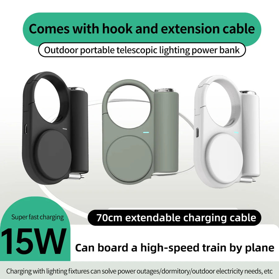 Clip-On Dual-Port Emergency Power Bank - Image 4