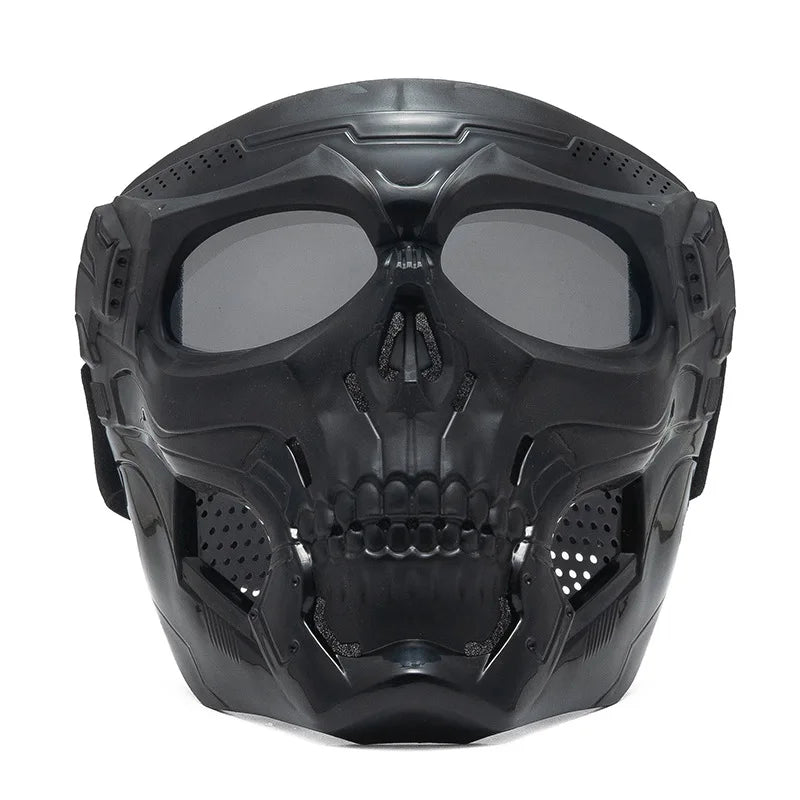 Skull Horror Off-Road Motorcycle Mask - Image 4