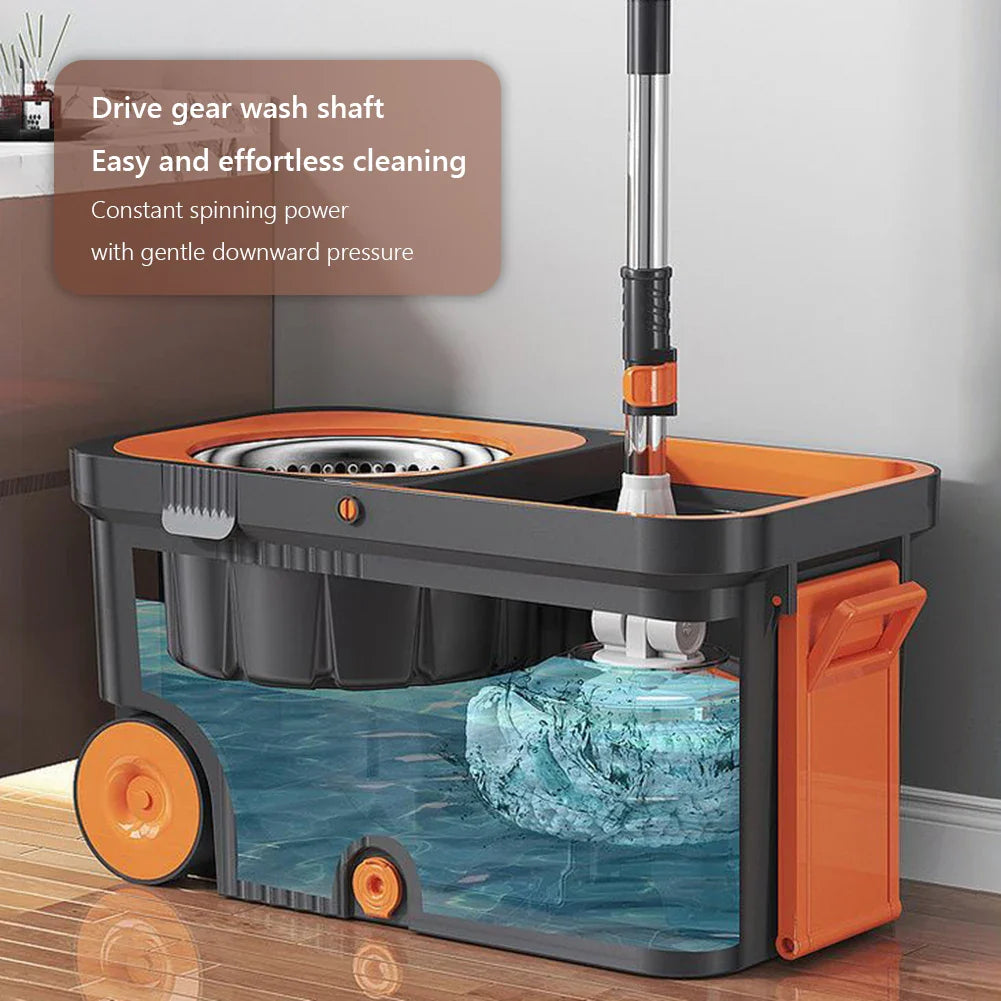 Ultra Dry Turbo Clean Microfiber Easy Cleaner Mop - Image 2