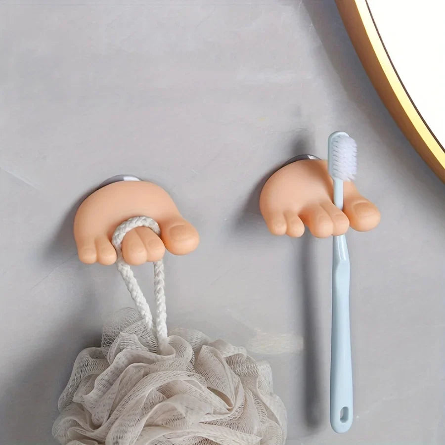 Toe-Grip Wall Toothbrush Holder - Image 6