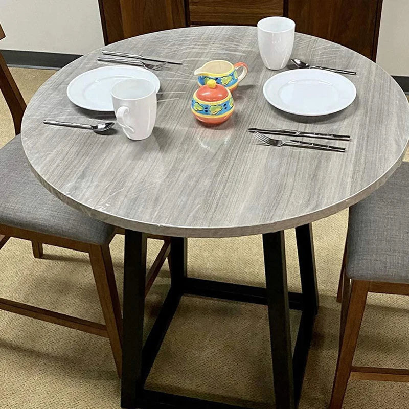 Transparent PVC Waterproof Long Life Protective Table Cover - Image 1