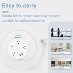 Round Total Connect Cable Power Extension Cord