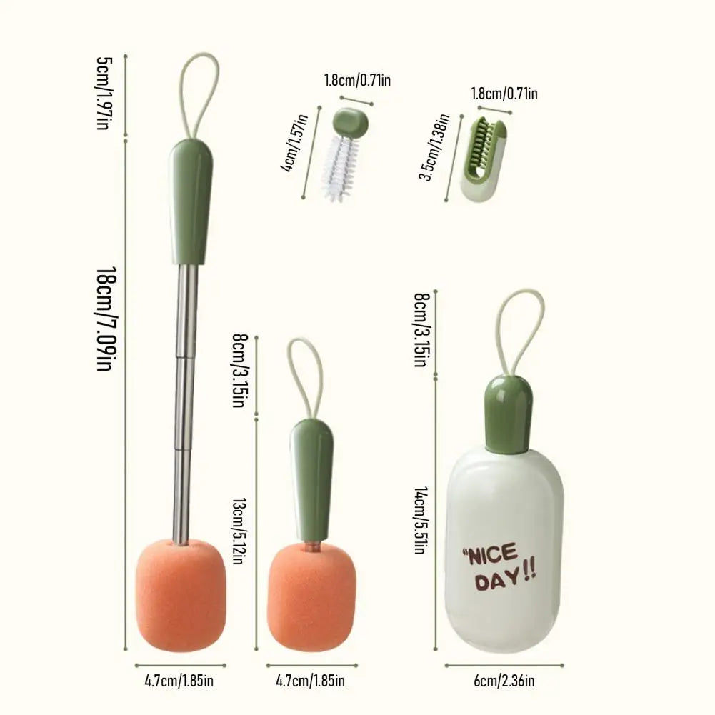 3in1 Telescopic Cup Cleaning Brush Set - Image 5