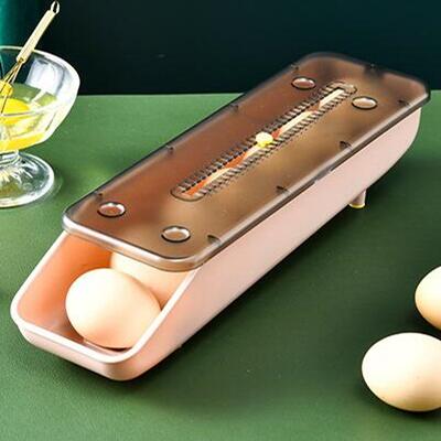 Automatic Stackable Refrigerator Egg Storage Box - Image 4