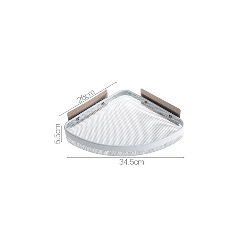 Corner Frame Bathroom Shower Organizer Shelf - Image 4