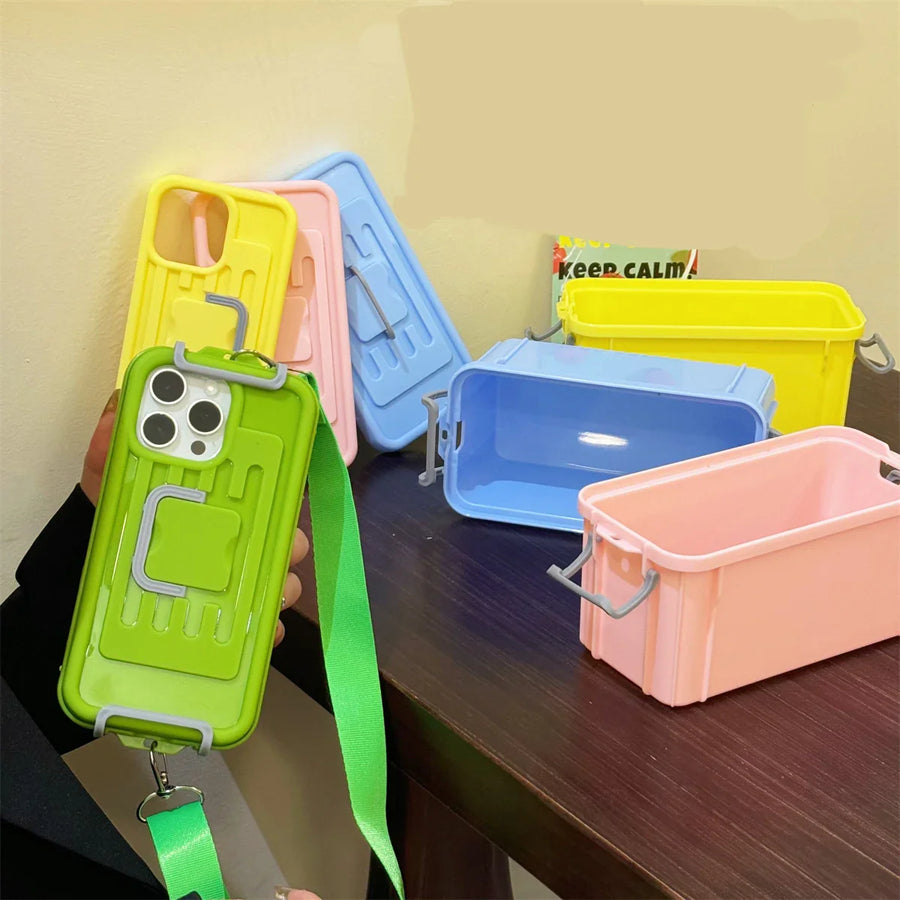 Mini Box Phone Case Crossbody Bag - Image 11