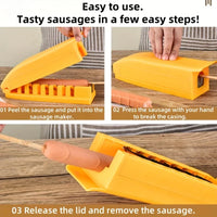 Easy Hot Dog Sausage Slicer Gadget - Image 3