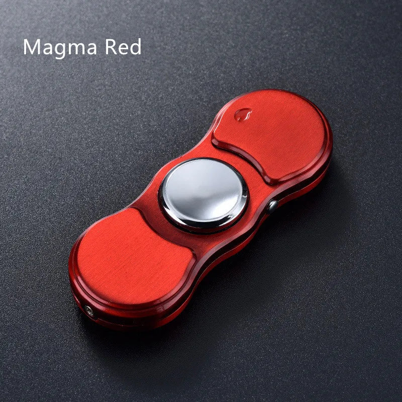 Metal Rechargeable Colorful Light Fidget Spinner Lighter - Image 10