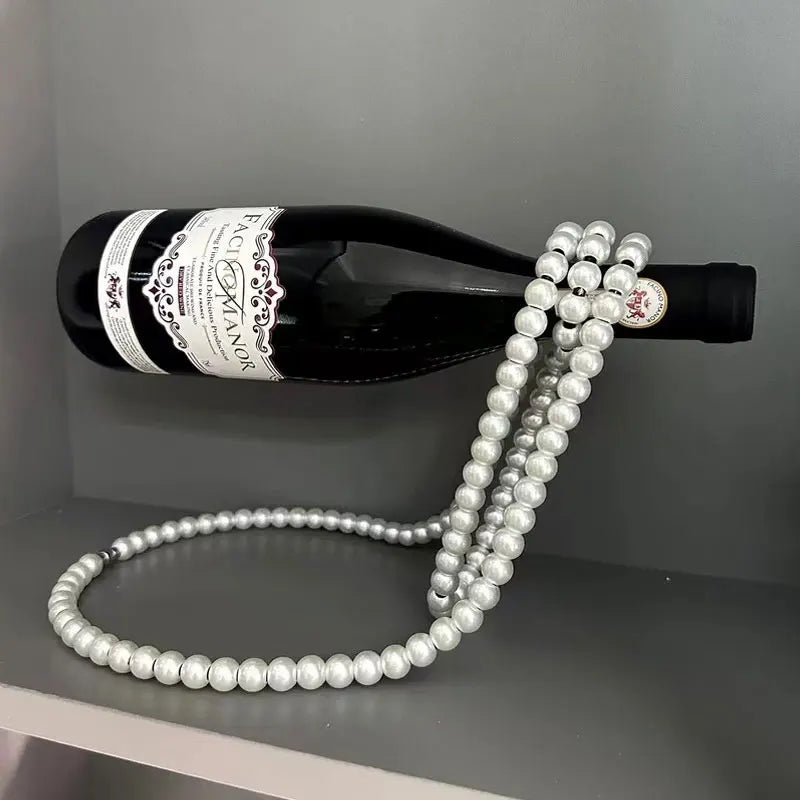 Floating Pearl Wine Display Stand