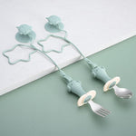 Anti-drop Baby Spoon Fork Set