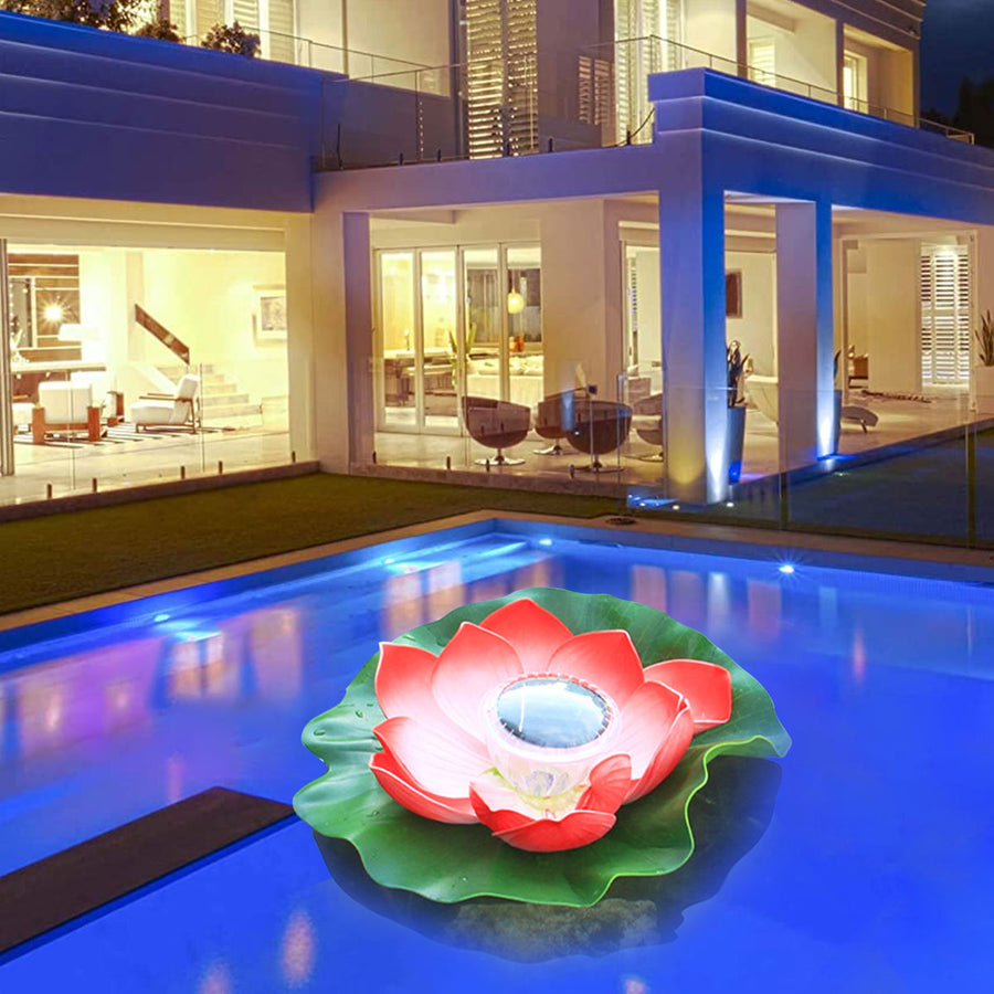 Solar Powered Floating Lotus Lamp - Image 7