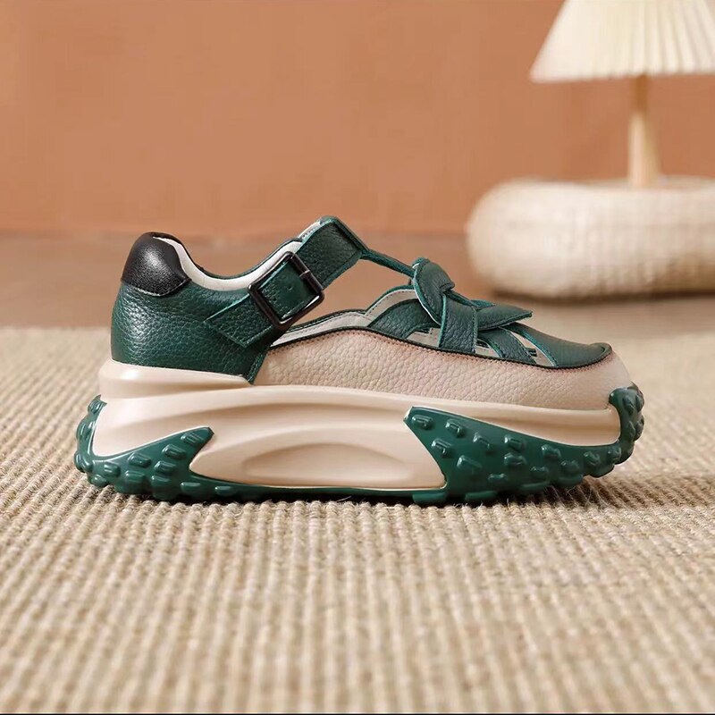 Thick Sole Comfy Steps Sandals - Image 5