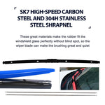 Car Rainbow Colorful Windshield Wiper Blade