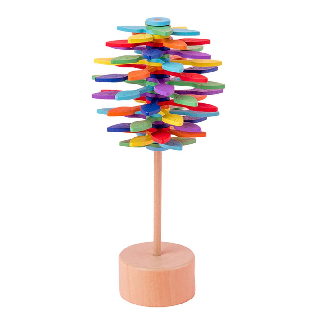 Rainbow Spiral Spin Anti-Stress Toy