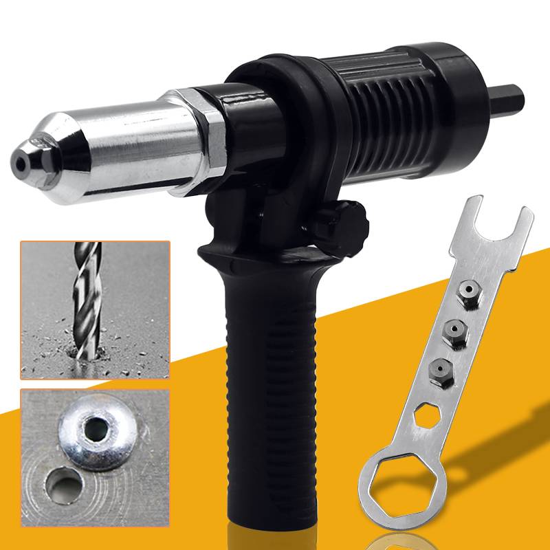 Cordless Electric Rivet Nut Gun Drill Tool - Image 2