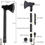 Multi-Gear Foldable Survival Camping Axe