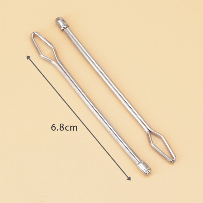 2Pcs Elastic Rope Threader Tweezer Tool