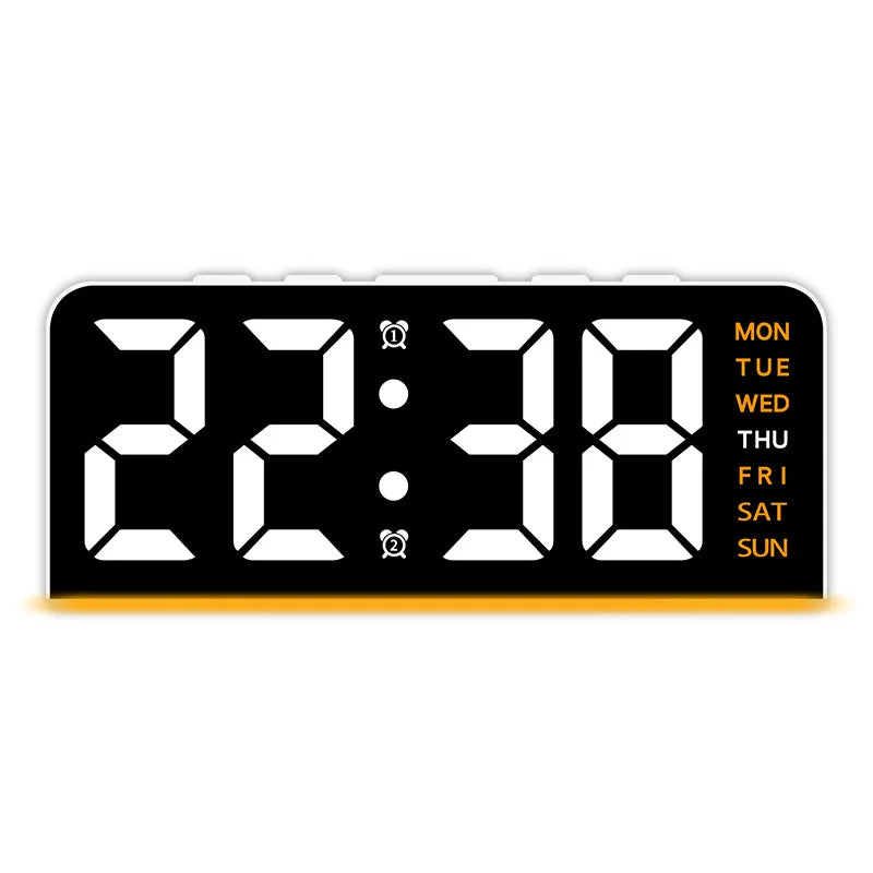 Modern LED All Week Display Night Lamp Alarm Clock - Image 8