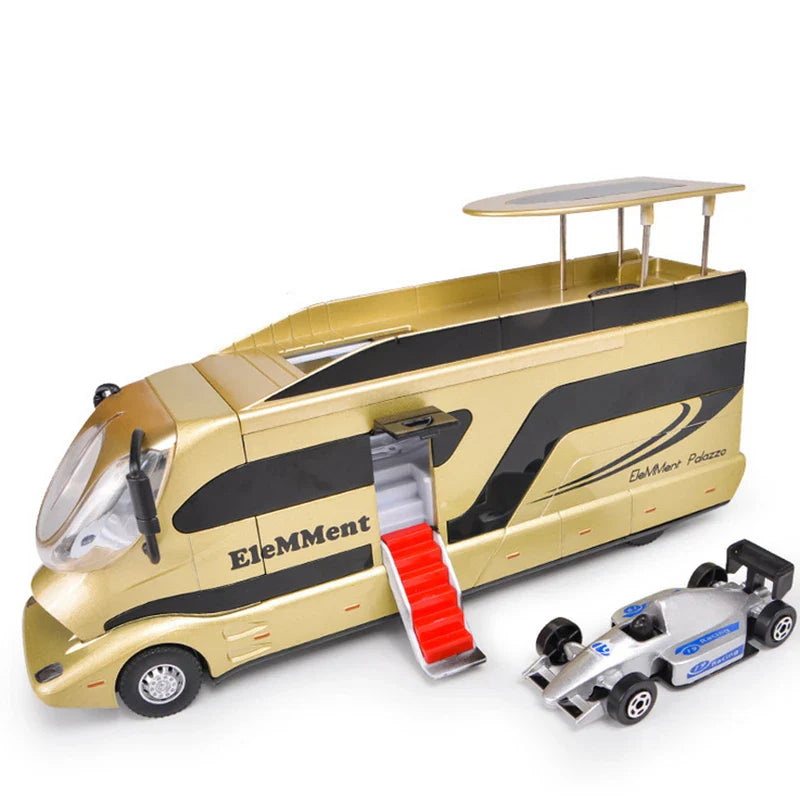 Deluxe RV Metal Camper Van Model Toy - Image 9