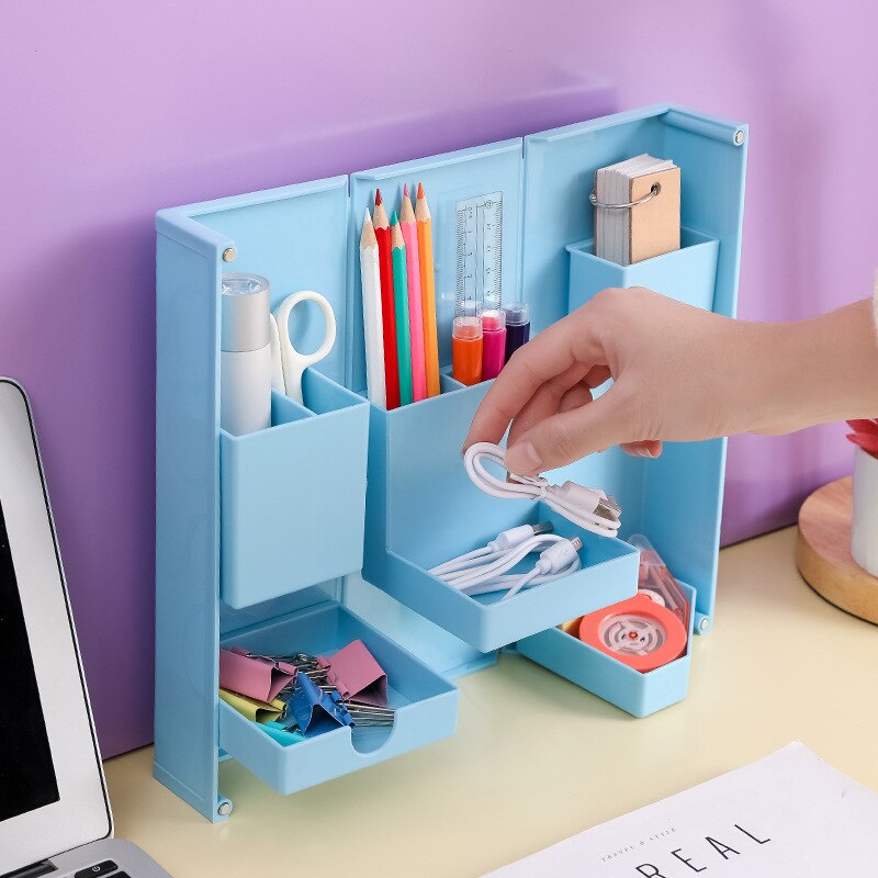 Foldable Stationary Makeup Storage Box