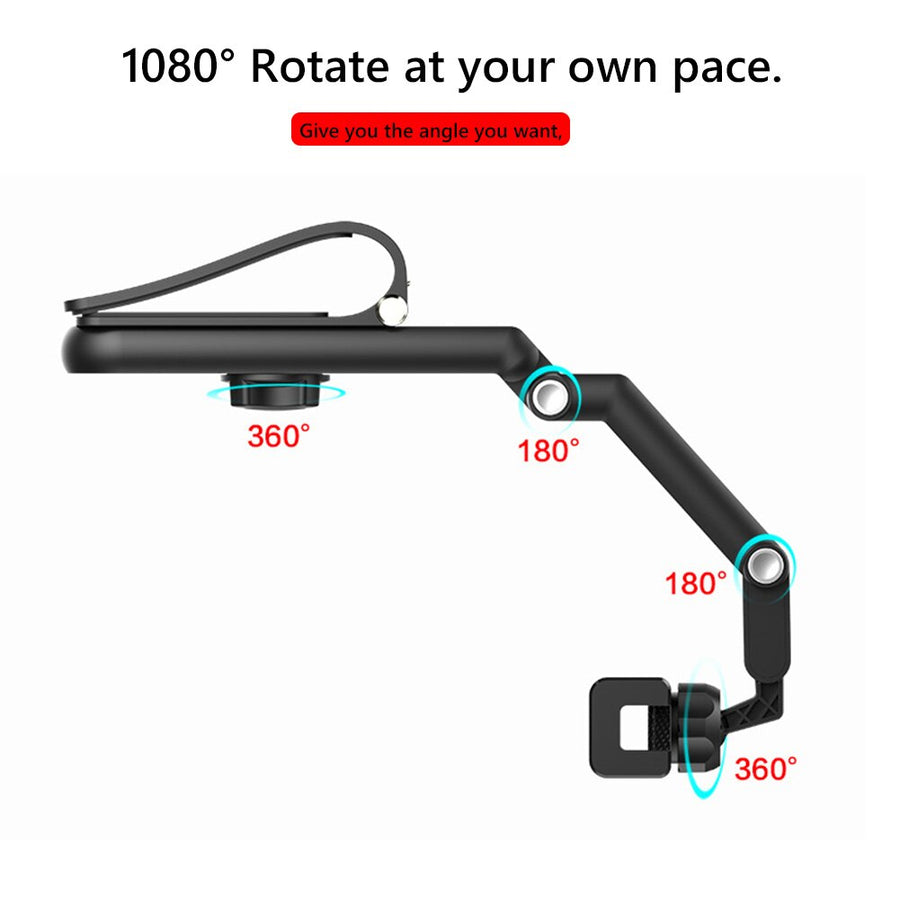 Sun Visor Car Rotating Phone Holder Clip - Image 5