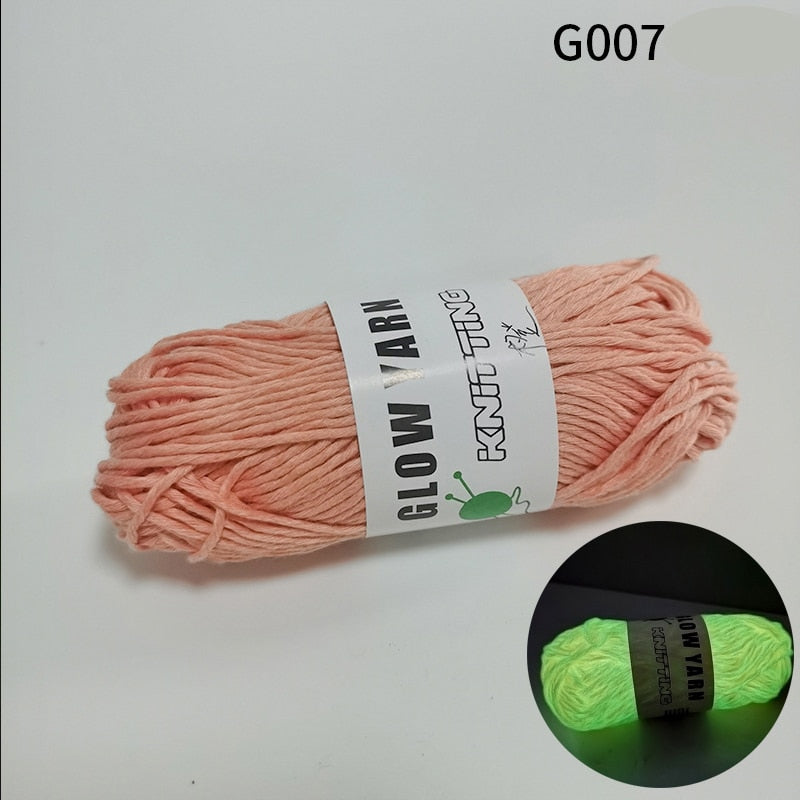 Sparkle Glow Luminous Knitting Yarn - Image 16