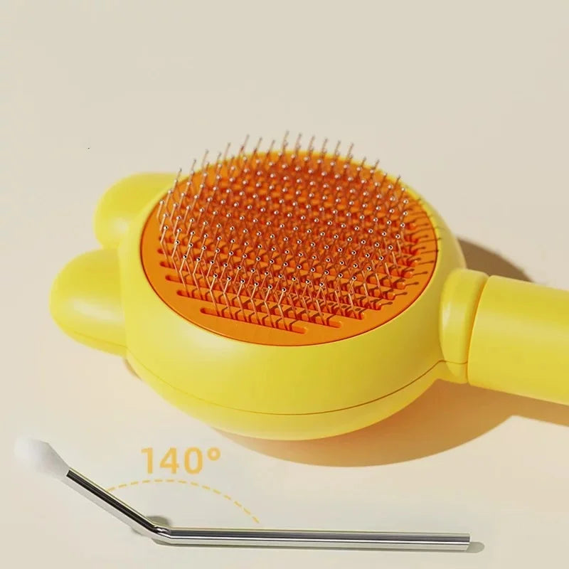 One Click Hair Removal Pet Grooming Brush - Image 3