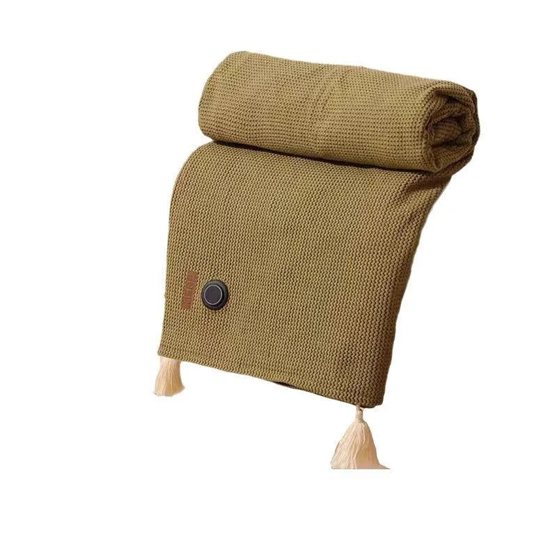 Rechargeable USB Winter Travel Heating Blanket - Image 5