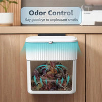 Hands-Free Self Sealing Smart Trash Can - Image 5