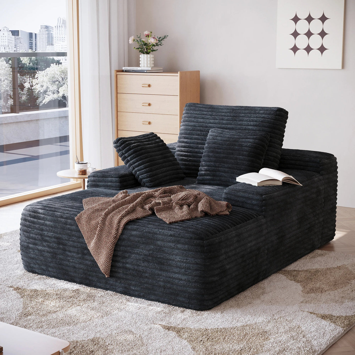 Cloud Feel Floor Sleeping Lounge Sofa - Image 8