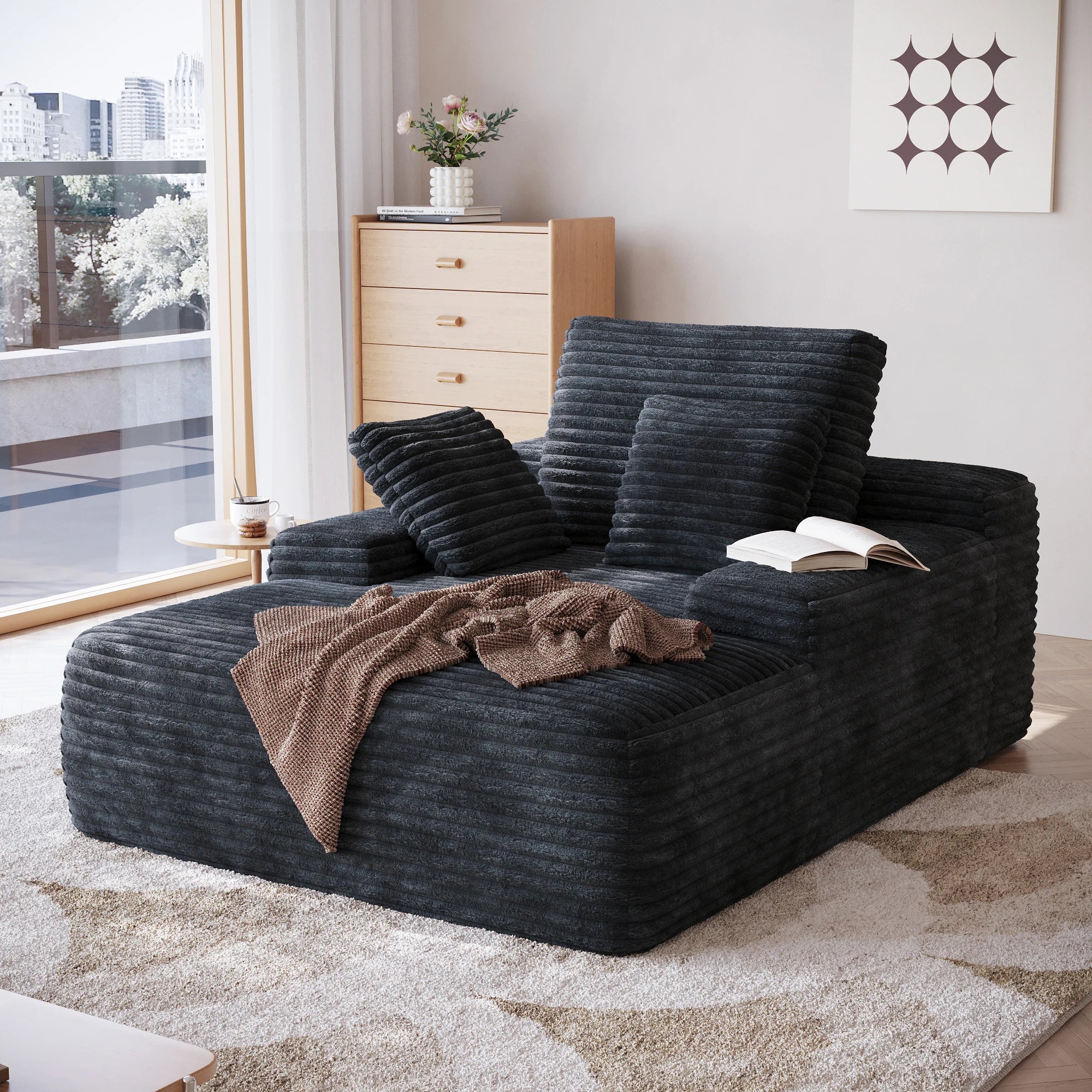 Cloud Feel Floor Sleeping Lounge Sofa - Image 8